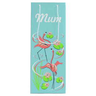 Sacola Para Vinho Flamingo Fandango Slim Duo Mãe