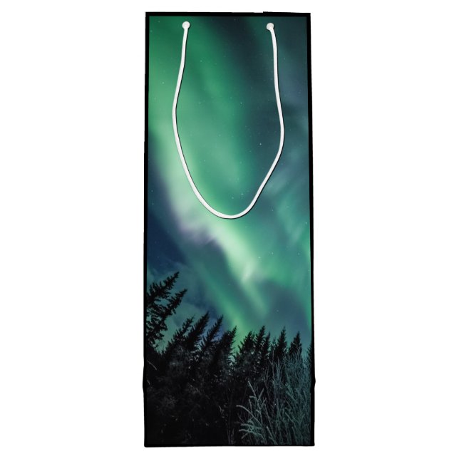 Sacola Para Vinho Floresta de Luz norte (Verso)