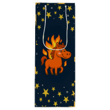 Gift Bag with red horse