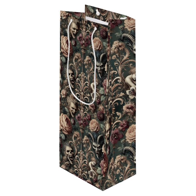 Sacola Para Vinho Harmics Assaltados - Vitoriano Gótico (Frente inclinada)