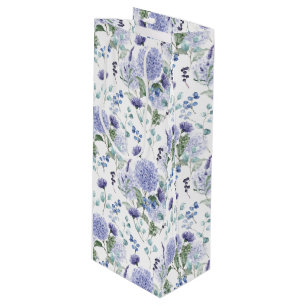 Sacola Para Vinho Hidrangea Gift Bag