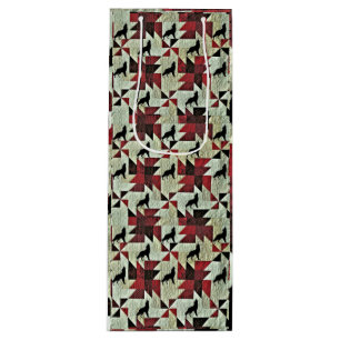 Sacola Para Vinho Howling Wolf Quilt