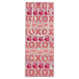 Sacola Para Vinho Hugs and kisses baby