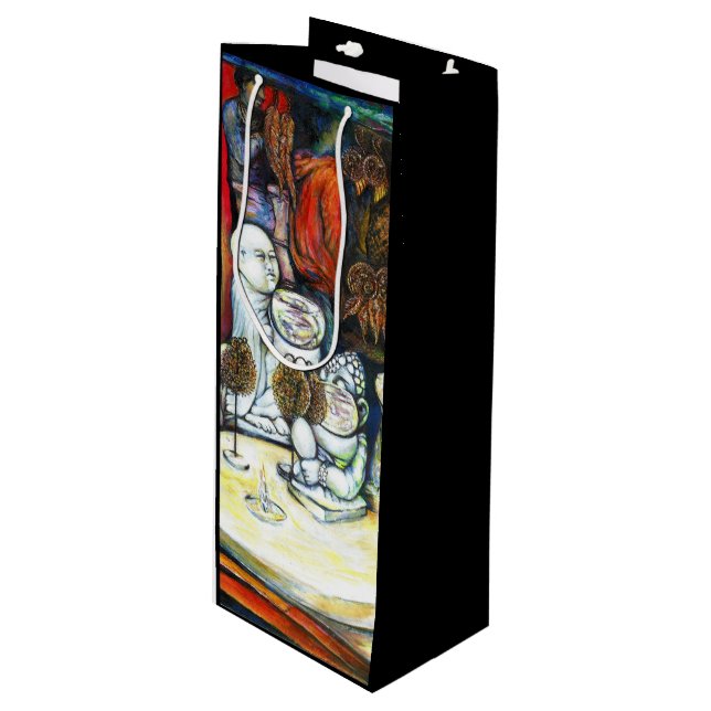 Sacola Para Vinho Inabalável pelo desafio (Frente inclinada)