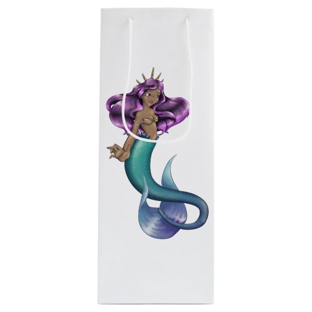 Sacola Para Vinho Iole de Sereia (Frente)