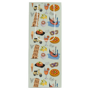 Sacola Para Vinho Itália Férias Perfeitas