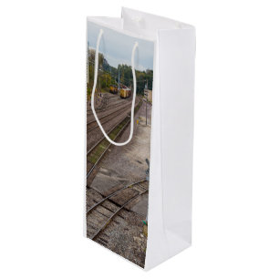 Sacola Para Vinho Jeff City Railroad Tracks