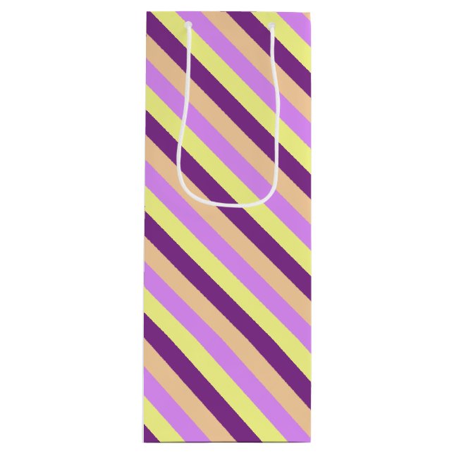 Sacola Para Vinho Lilac Pasture (Frente)