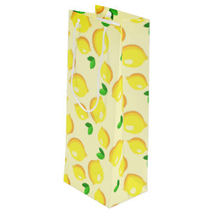 Sacola Para Vinho Limões Vinho ou Saco de Presente