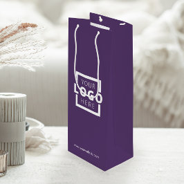 Sacola Para Vinho Logotipo da empresa personalizado Promocional come