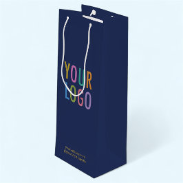 Sacola Para Vinho Logotipo Personalizado de Bag de presente de vinho