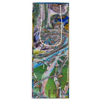 Sacola Para Vinho Mangrove Root Wine Gift Bag