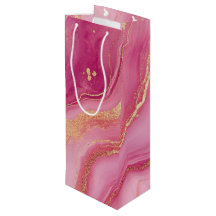 Marble Elegante rosa e Dourado