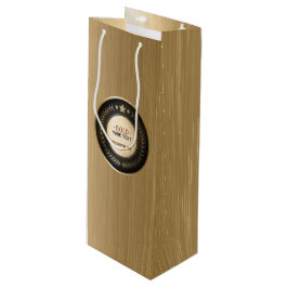 Sacola Para Vinho MEDALHA DIY IMPRESSÃO PERSONALIZADA Ouro #1 Campeã