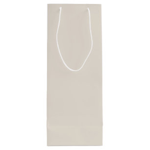 Sacola Para Vinho Melhor Vendedor de Creme Branco Cor Sólida De Mar