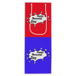 Sacola Para Vinho Memorial Stars -