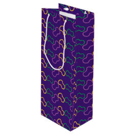 SACOLA PARA VINHO MIÇANGAS DOURADAS DE GRAS MARDI MARDI PURPEN