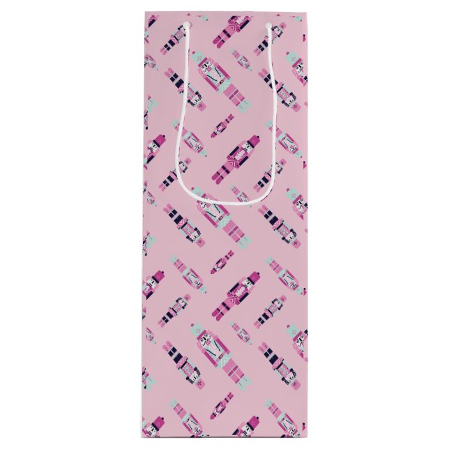 Sacola Para Vinho Mint Nutcracker Parade Gift Bag (Frente)