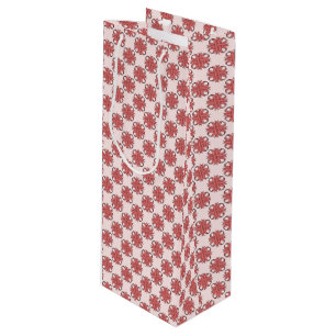 Sacola Para Vinho Modelo de Clover Ribbon rosa por Kenneth Yoncich