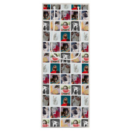 Sacola Para Vinho Modern Multi Photo Square Insta Pattern