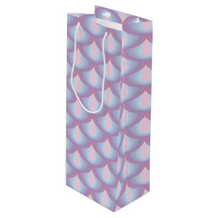 Sacola Para Vinho Moonstone Scales Wine Gift Bag