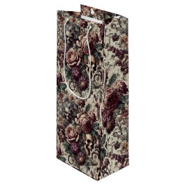 Sacola Para Vinho Nascer ao Bloom - Vitoriano Gótico