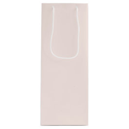 Sacola Para Vinho Natal Rosa Cor Sólida