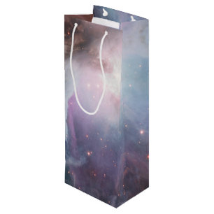 Sacola Para Vinho Nebulosa Orion Astronomia azul marrom bege céu est