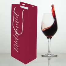 Noiva Casamento Vinho Vermelho Estilo Script