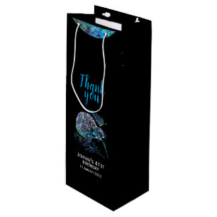 SACOLA PARA VINHO NOVA ZEALAND KIWI PAUA WINE BAG PERSONALIZADA