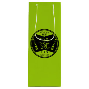 Sacola Para Vinho O melhor do mundo é uma irmã