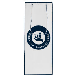 Sacola Para Vinho Obrigado! Personalização Promocional