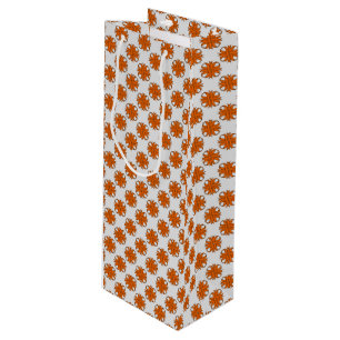 Sacola Para Vinho Orange Clover Ribbon por Kenneth Yoncich