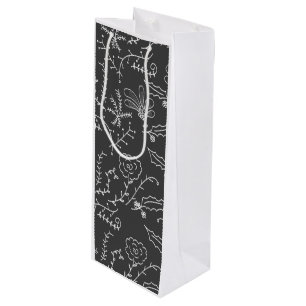 Sacola Para Vinho ornamentos de férias
