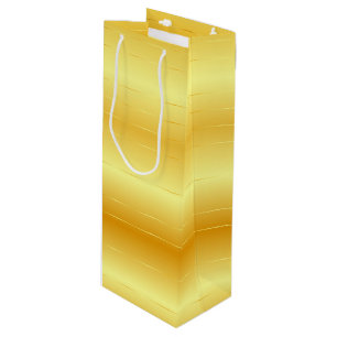 Sacola Para Vinho Ouro Olhar Elegante Moderno Tendência Modelo Doura