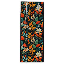 Padrão de Flores Exóticas Florais