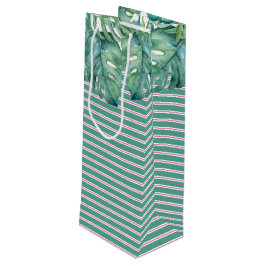 Sacola Para Vinho Palm Beach Christmas Wine Gift Bag