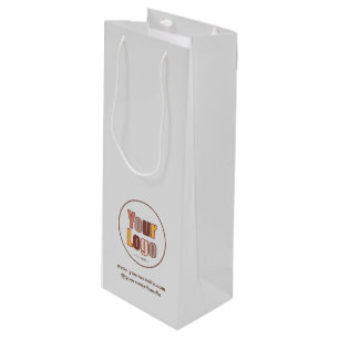 Sacola Para Vinho Personalização do Logotipo Comercial de Empresa Mi