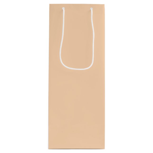 Sacola Para Vinho Pêssegos e Creme  (Frente)