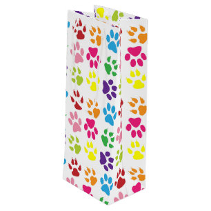 Sacola Para Vinho Porcas, Patas-Cachorros, Patas-Pretas