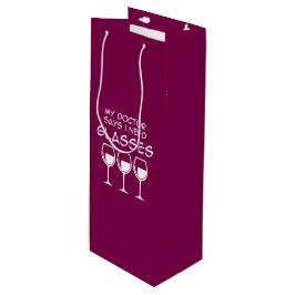 Sacola Para Vinho Preciso de óculos