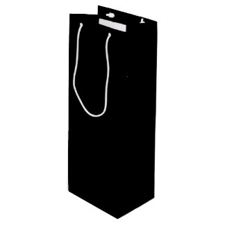 Sacola Para Vinho Preto