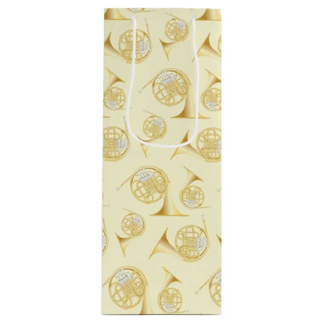 Sacola Para Vinho Professor de Música em Horno Francês (Frente)