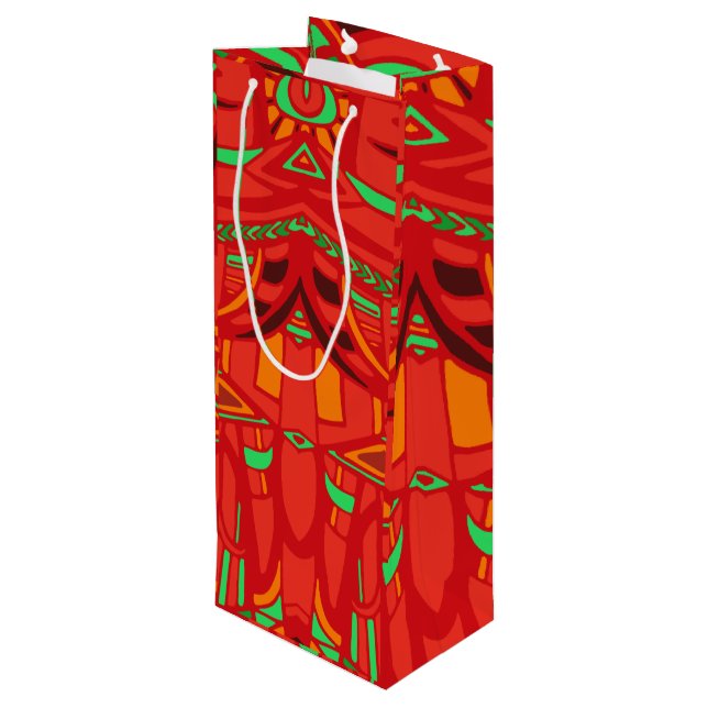 Sacola Para Vinho Psy wings large gift bag (Verso inclinado)