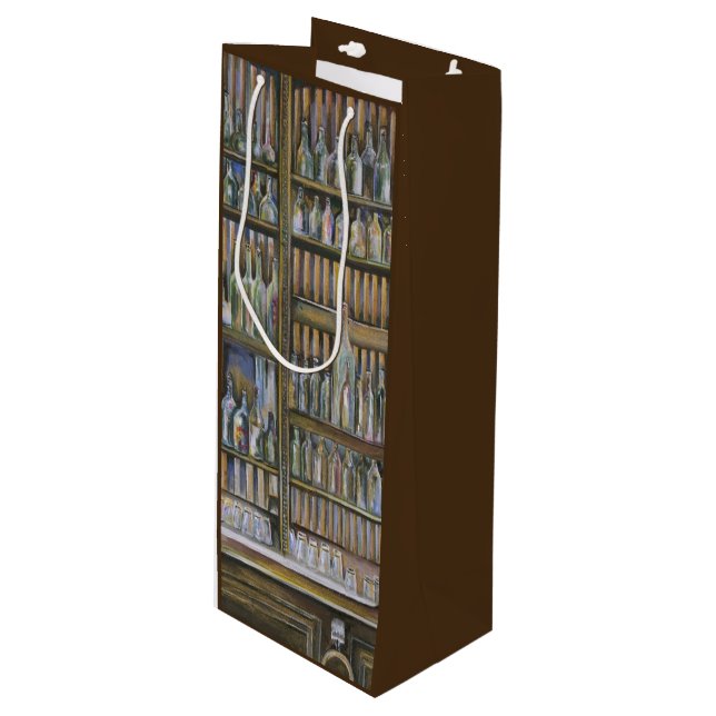 Sacola Para Vinho Quente, mas não movendo (Frente inclinada)