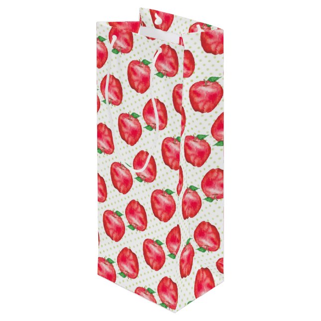 Sacola Para Vinho Red Delicious (Verso inclinado)