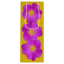 Sacola Para Vinho Rosa selvagem 2