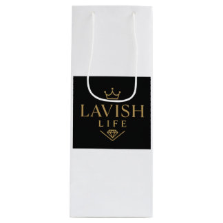 Sacola Para Vinho Saca de Presente de Vinho Luxuoso