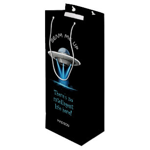 Sacola Para Vinho Saco de presente de garrafa de nave espacial de UF