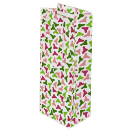 Sacola Para Vinho Saco de Presente de Padrão Simples Boomerang Tropi